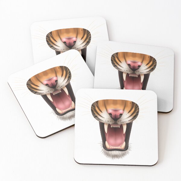 Item preview, tiger roaring designed and sold by thebaig.