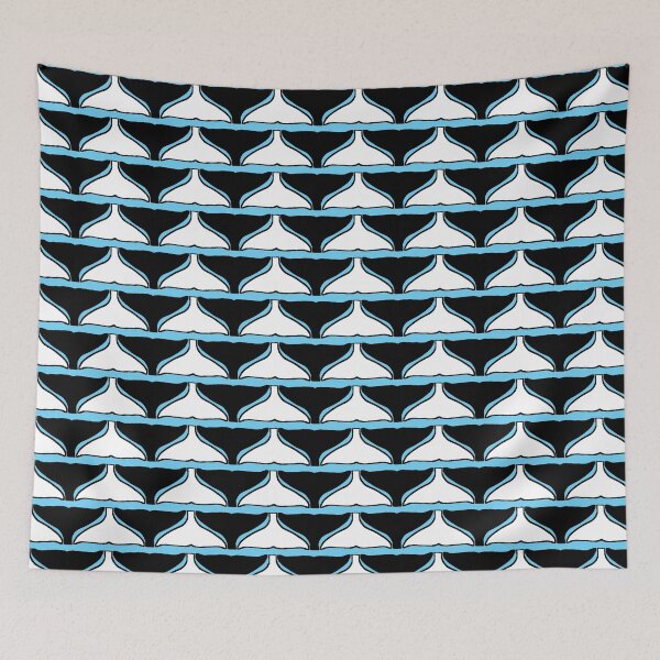 Item preview, Orca Whale Tail Pattern  designed and sold by StormysSeas.