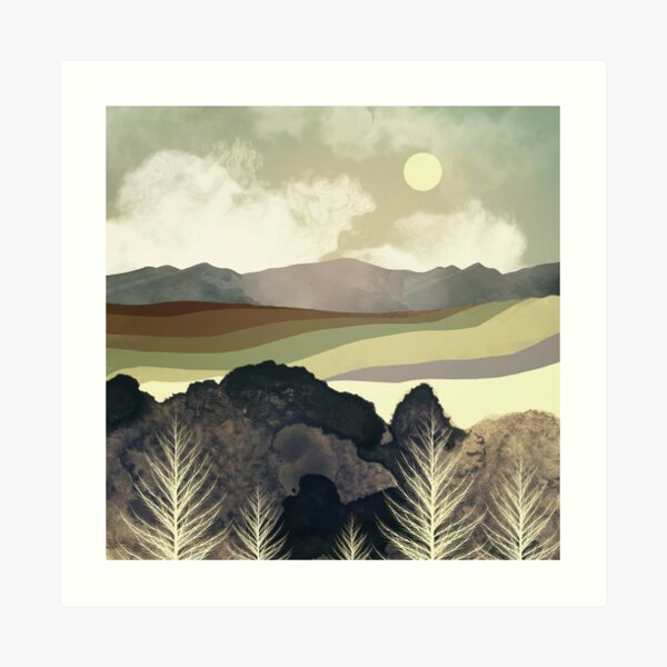 Retro Afternoon Art Print