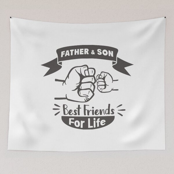Artikelvorschau, Father & Son Best Friends For Life entworfen und verkauft von thebaig.