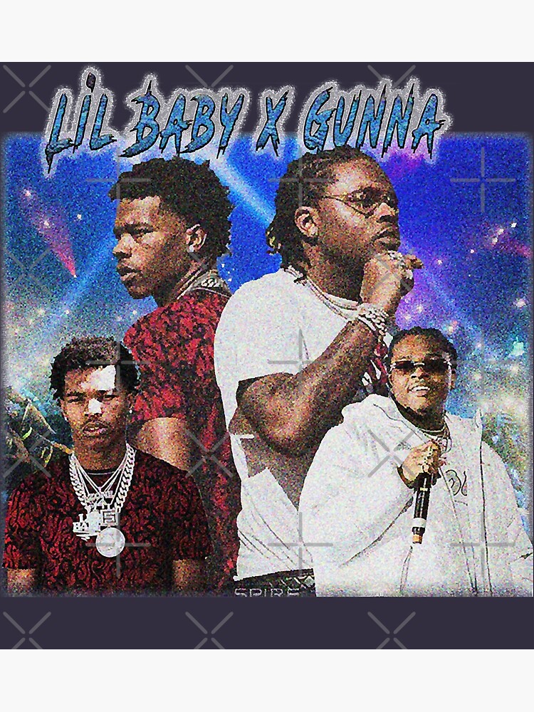 "White Lil Baby album Lil Baby & Da Baby" Poster for Sale by