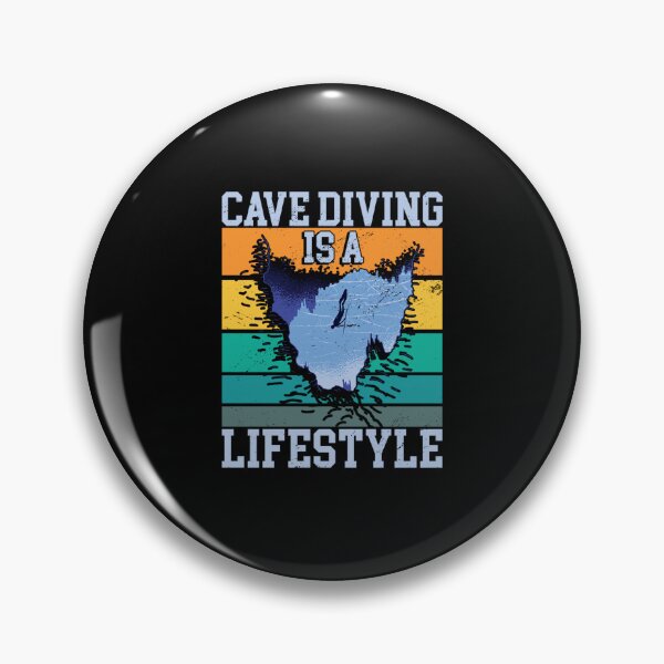 Item preview, Cave Diving Cave Diver Deep Down Dive Flag Scuba designed and sold by Zaidan16.
