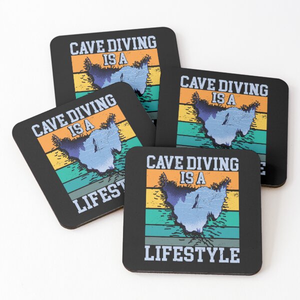 Item preview, Cave Diving Cave Diver Deep Down Dive Flag Scuba designed and sold by Zaidan16.