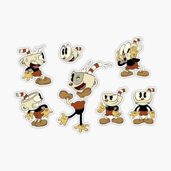 Wow Cuphead Sticker - Wow Cuphead The Cuphead Show - Discover