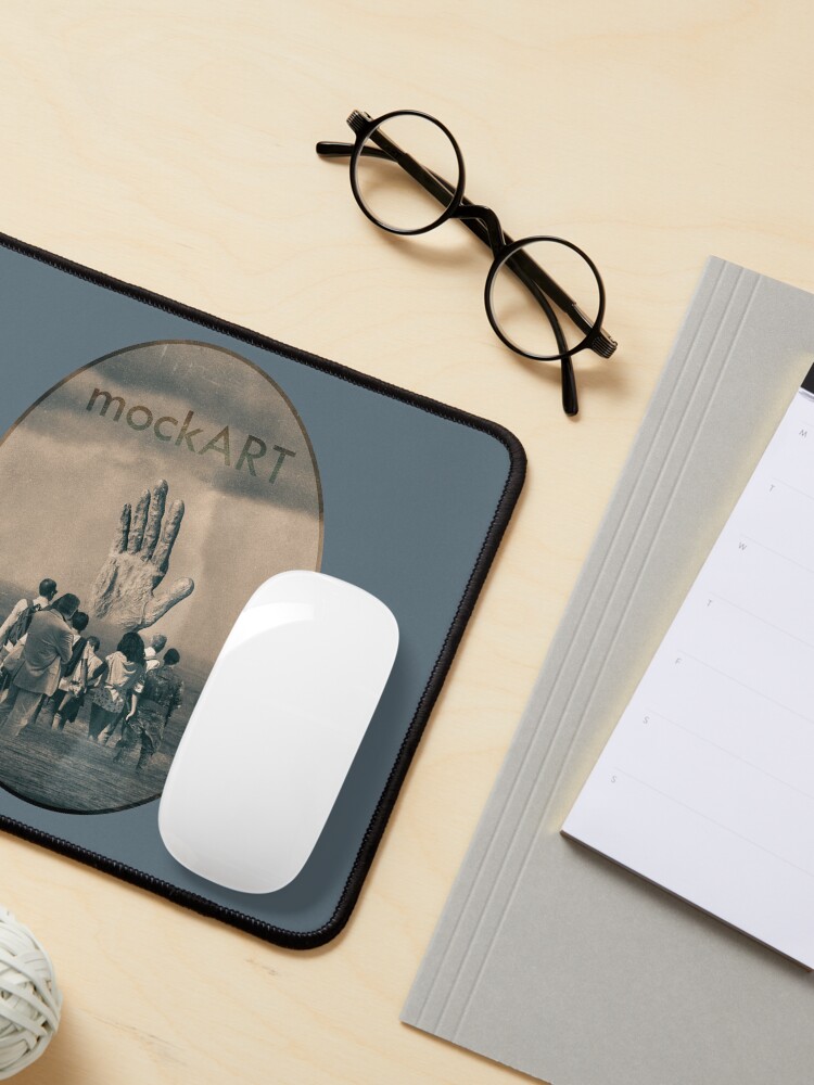 Thumbnail 3 of 5, Mouse Pad, mockART - The Hand in the Water designed and sold by mockART.