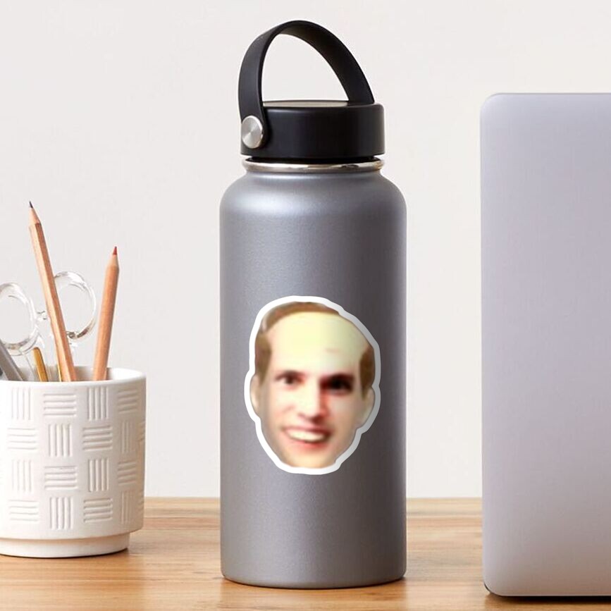 Jerma Bald Sticker By Cloutdesigner Redbubble