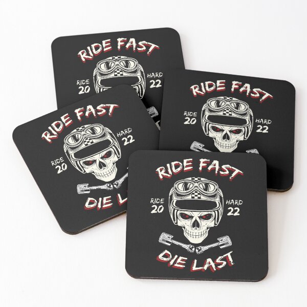 Artikelvorschau, Ride Fast Die Last - Ein Design für alle die Motorrad fahren und Geschwindigkeit lieben entworfen und verkauft von velisani.