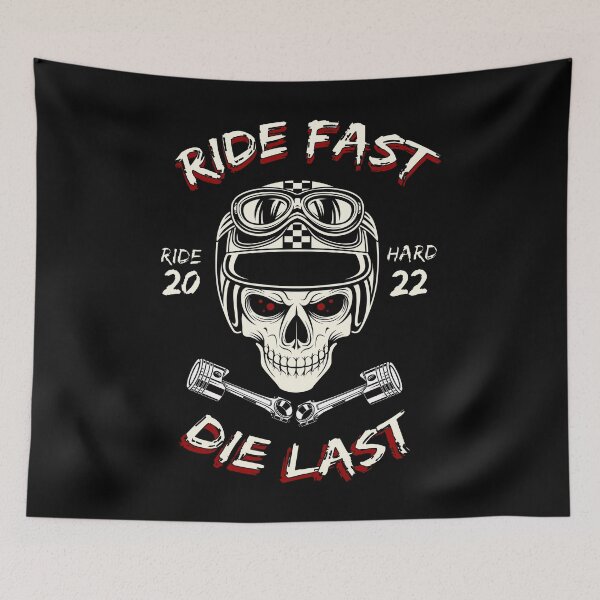 Item preview, Ride Fast Die Last - A design for everyone who rides motorcycles and loves speed designed and sold by velisani.