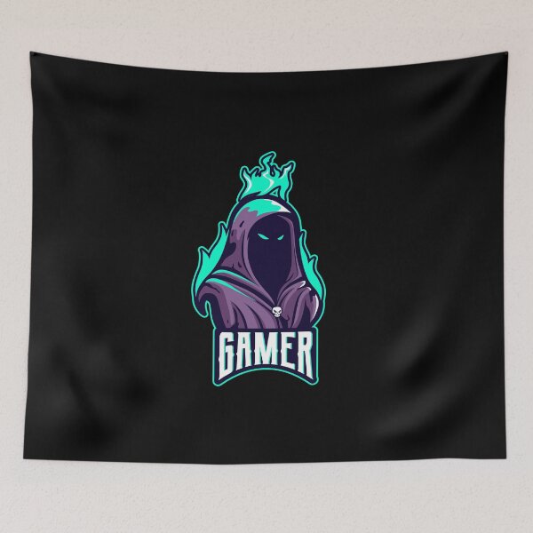 Item preview, Gamer with Horror Ghost Evil King designed and sold by PRIVARSHU.