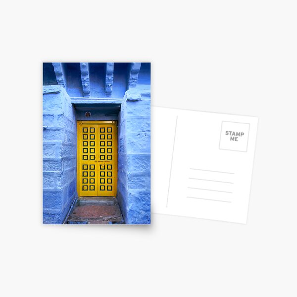 The Yellow Door Postcard