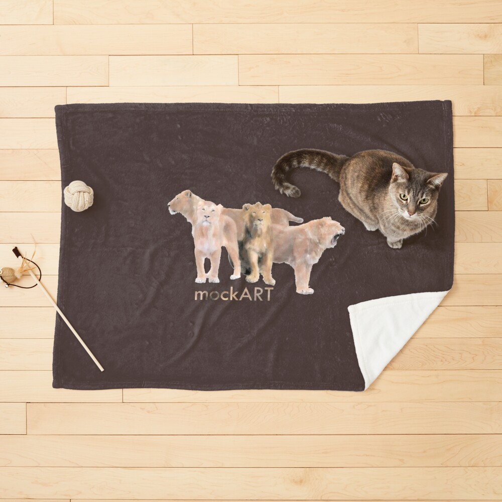 Item preview, Pet Blanket designed and sold by mockART.