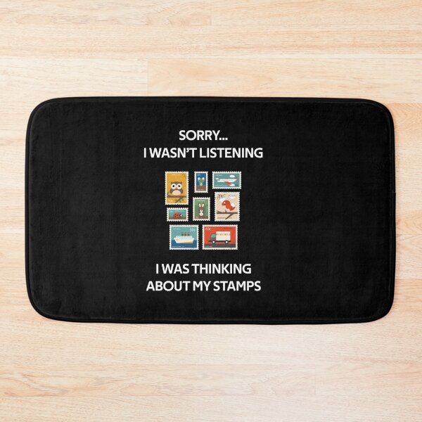 Item preview, sorry i wasn't listening i was thinking about my stamps Funny Gifts lover designed and sold by rachidhaz.