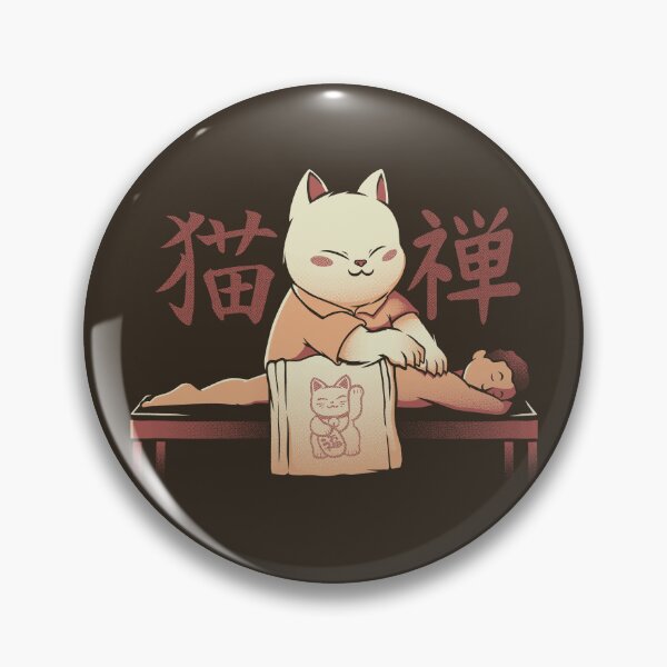 Item preview, Cat Massage Shiatsu by Tobe Fonseca designed and sold by Tobe Fonseca®.