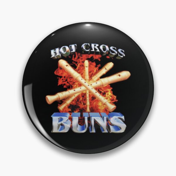 Item preview, Hot cross buns metal   designed and sold by BigBadTeesUSA.