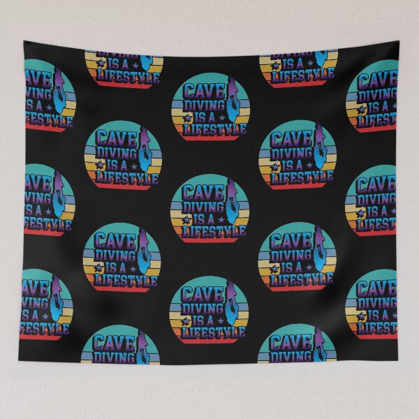 Item preview, Cave Diving Is A Lifestly Cave Diver Scuba Diving designed and sold by Zaidan16.