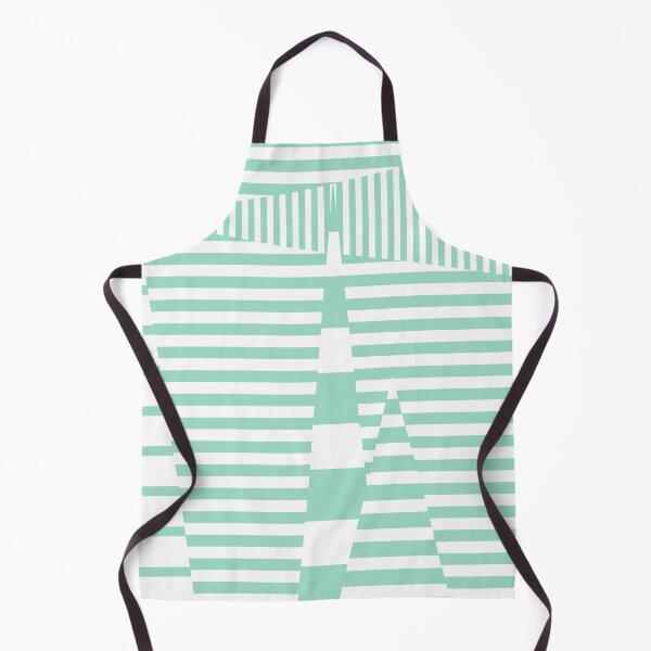 Item preview, Stripes on Stripes - Mint Green and White designed and sold by LAEC-Shop.