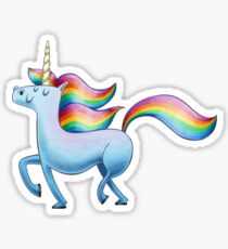 Happy Unicorn Sticker