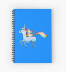 Happy Unicorn Spiral Notebook