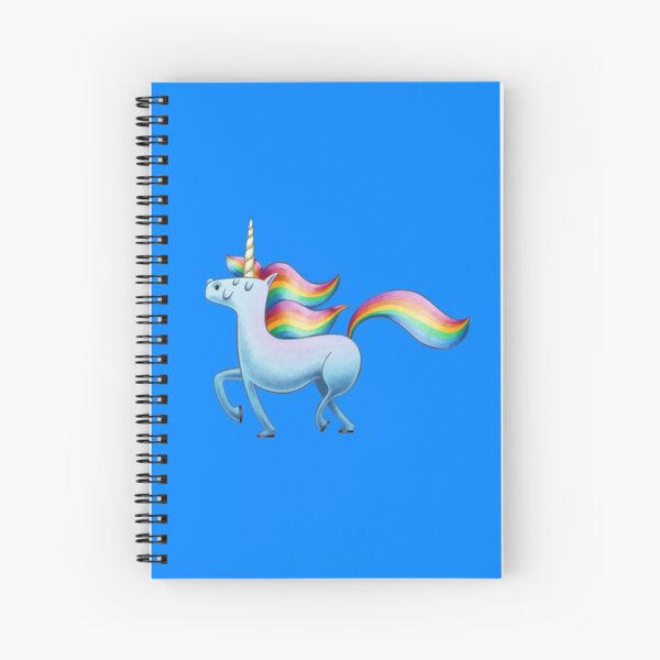 Happy Unicorn Spiral Notebook