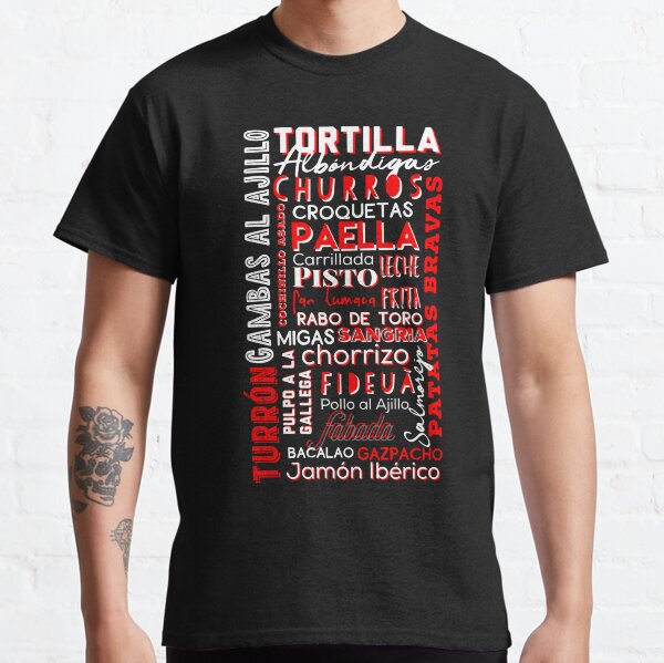Vista previa del artículo con la obra «Comida española Cocina de España Paella Madrid Barcelona», diseñado y vendido por Art-and-Archaeo.