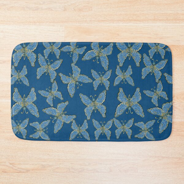 Item preview, GOLDEN BLUE BUTTERFLY 424. designed and sold by sana90.