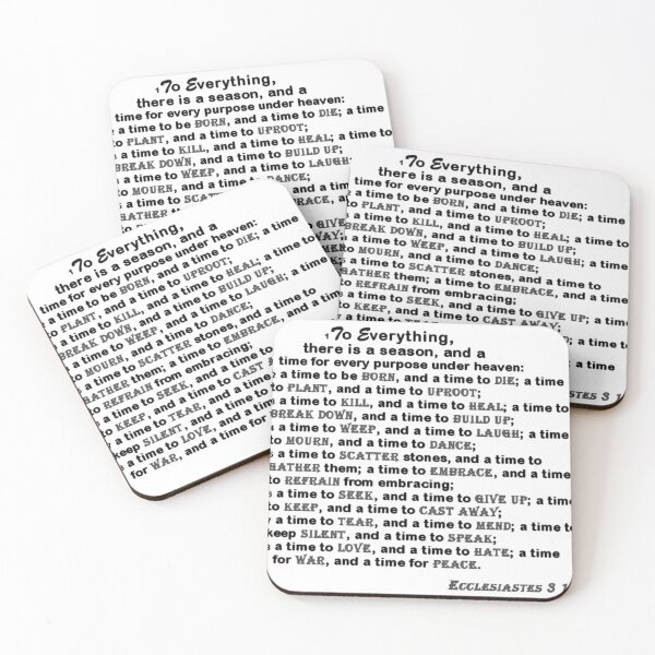 Item preview, Ecclesiastes 3 - Time and Season for Everything designed and sold by UnlockKnowledge.