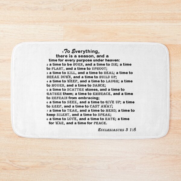 Item preview, Ecclesiastes 3 - Time and Season for Everything designed and sold by UnlockKnowledge.