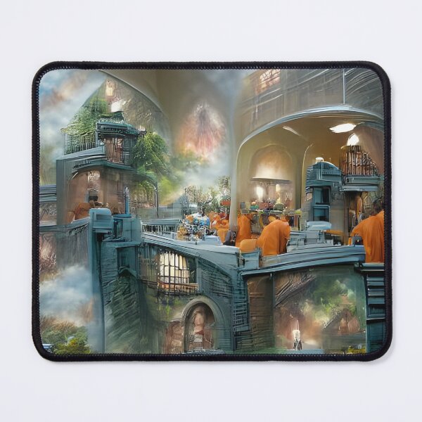 Item preview, AI Generated Art, A prison for titans fantasy designed and sold by ACC .
