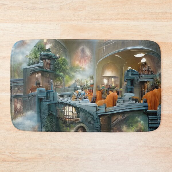 Item preview, AI Generated Art, A prison for titans fantasy designed and sold by ACC .