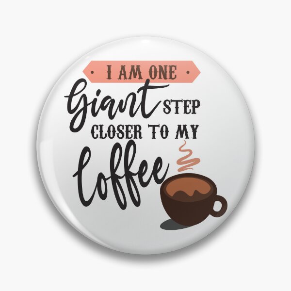 Item preview, Funny Coffee Lovers Monday Morning Quote designed and sold by colormepixels.