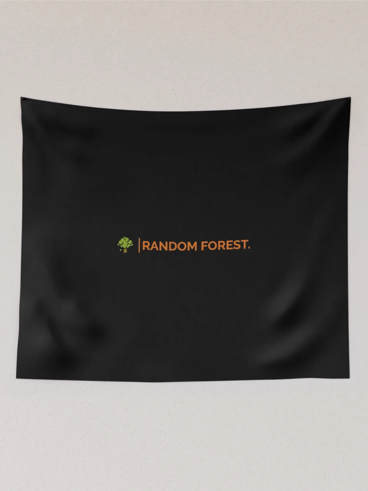 Thumbnail 2 of 3, Tapestry, Random Forest Machine Learning Data Science Algorithm designed and sold by deffro.