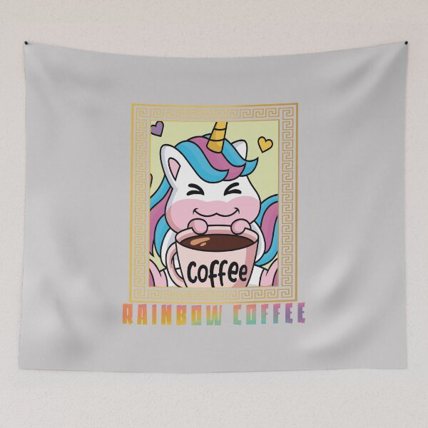 Item preview, Coffee With Cute Unicorn Inside designed and sold by SydneyLoving.