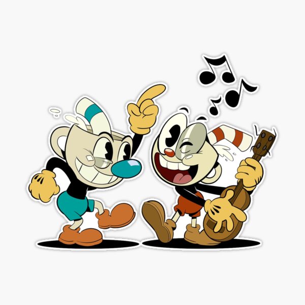 Wow Cuphead Sticker - Wow Cuphead The Cuphead Show - Discover