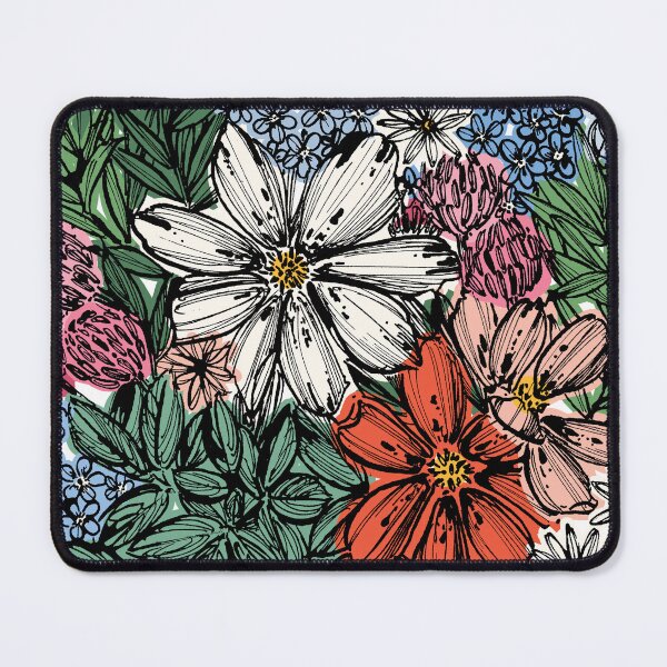 Item preview, Vibrant Cosmos Flower Meadow designed and sold by aimeemacillo.
