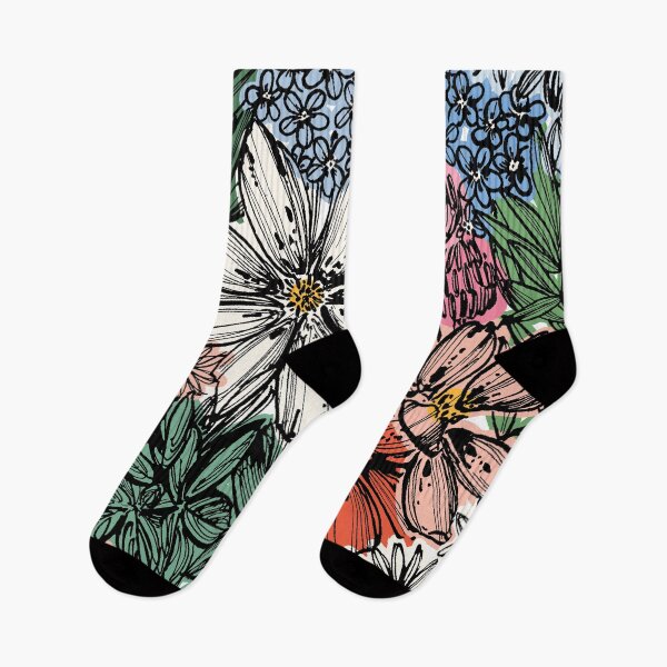Item preview, Vibrant Cosmos Flower Meadow designed and sold by aimeemacillo.