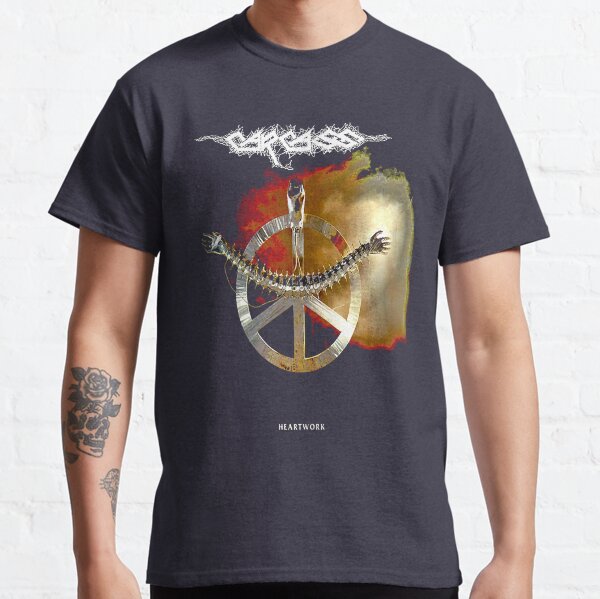 CARCASSカーカス93年HEARTWORKビンテージTシャツ-