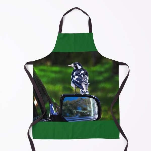 Item preview, Murray magpie on car mirror designed and sold by indiafrankk.