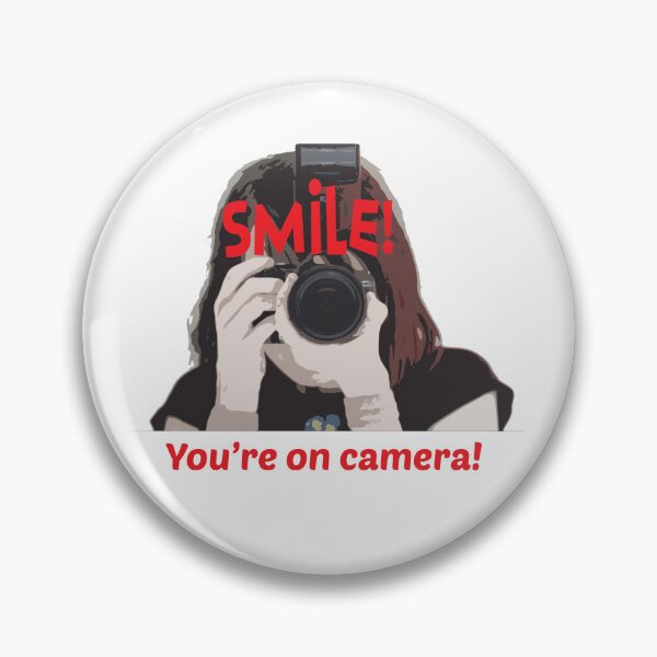 Item preview, Smile - You're on Camera! - (+ View this design on 75+ products) designed and sold by Julien Hebbrecht.