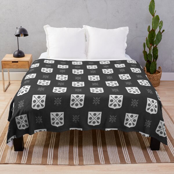 Item preview, Närke Roses Arrows, Black and White Pattern (Sweden/ Svenska landskap) designed and sold by Landskapsbutiken .com.