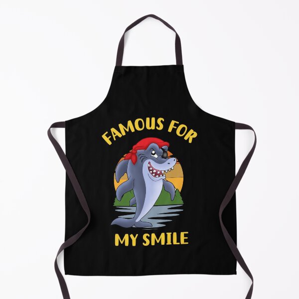 Item preview, Famous For My Smile | Sarcasm | Smiling Shark designed and sold by Einstein12345.