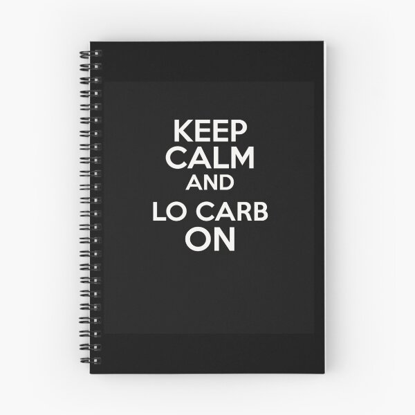 Item preview, Keep Calm And Low Carb On Canvas Print designed and sold by donnielnah.