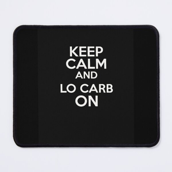 Item preview, Keep Calm And Low Carb On Canvas Print designed and sold by donnielnah.