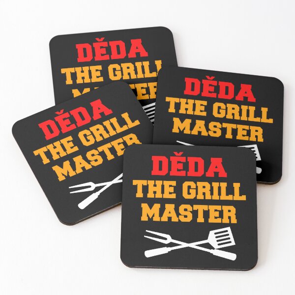 Item preview, Deda The Grill Master Grilling Czech Grandfather designed and sold by jaycartoonist.