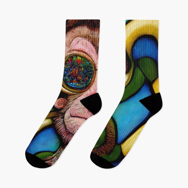 Item preview, Psychedelic Monkey #4 | Chimp | Trippy | Stoned designed and sold by lrjtucker.