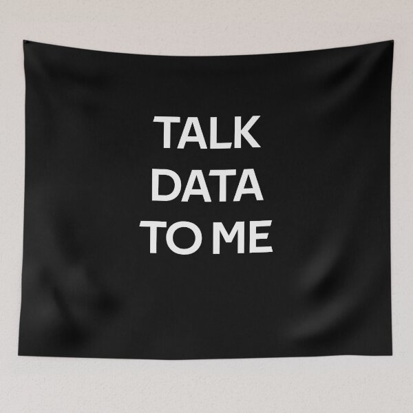 Item preview, Data Science Talk Data To Me Funny Gifts designed and sold by rachidhaz.