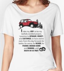 Jeep Wedding Vows Women's Relaxed Fit T-Shirt