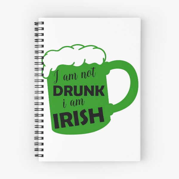 Aperçu de l'œuvre je ne suis pas ivre je suis irlandais créée et vendue par AMATSEA.