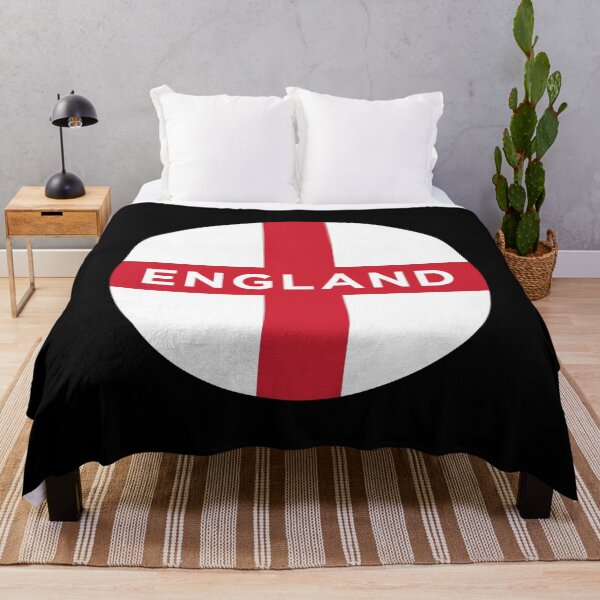 Item preview, England Flag Roundel with Text (On Black) designed and sold by STUDIO-72.