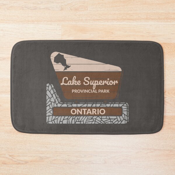 Item preview, Lake Superior Provincial Park Ontario Canada Entrance Welcome Sign ON designed and sold by palmettodigital.