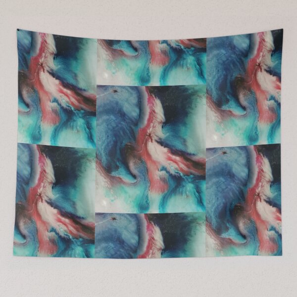 Item preview, Blood River Red, White, Blue, Original Resin Art designed and sold by Paulele.